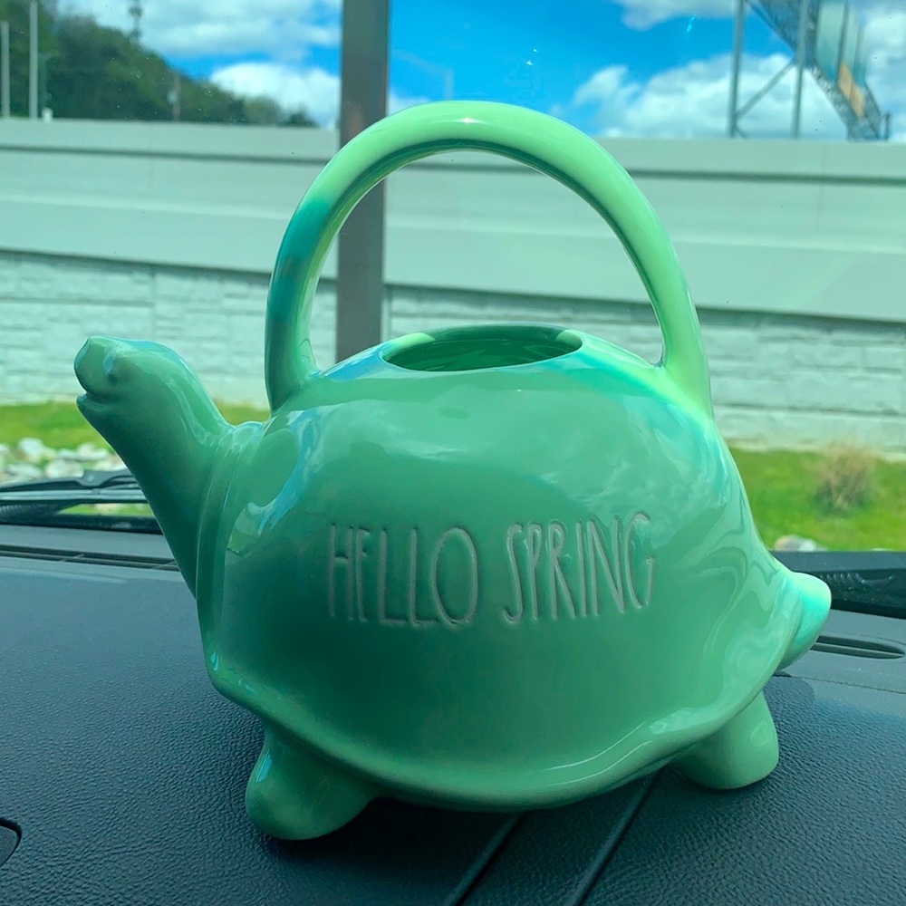 Rae Dunn Turtle Watering Can